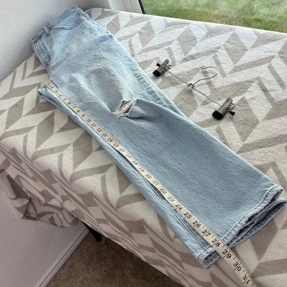 Madewell The Perfect Vintage Straight Jean in Westanna Wash size 28 - Picture 6 of 7